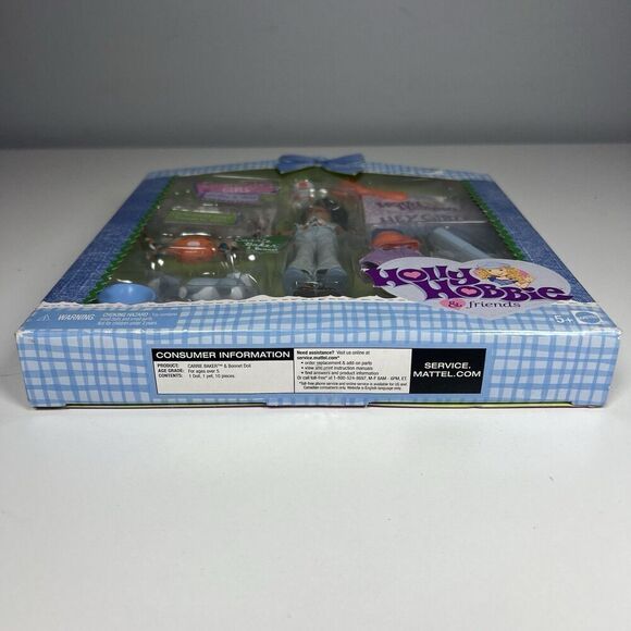 Holly Hobbie & Friends Carrie Baker & Bonnet Clubhouse Girls Set J8365 NRFP 2006 - Picture 5 of 6